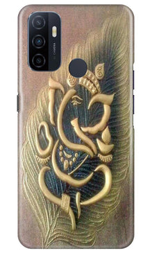 Lord Ganesha Mobile Back Case for Oppo A53 (Design - 100)