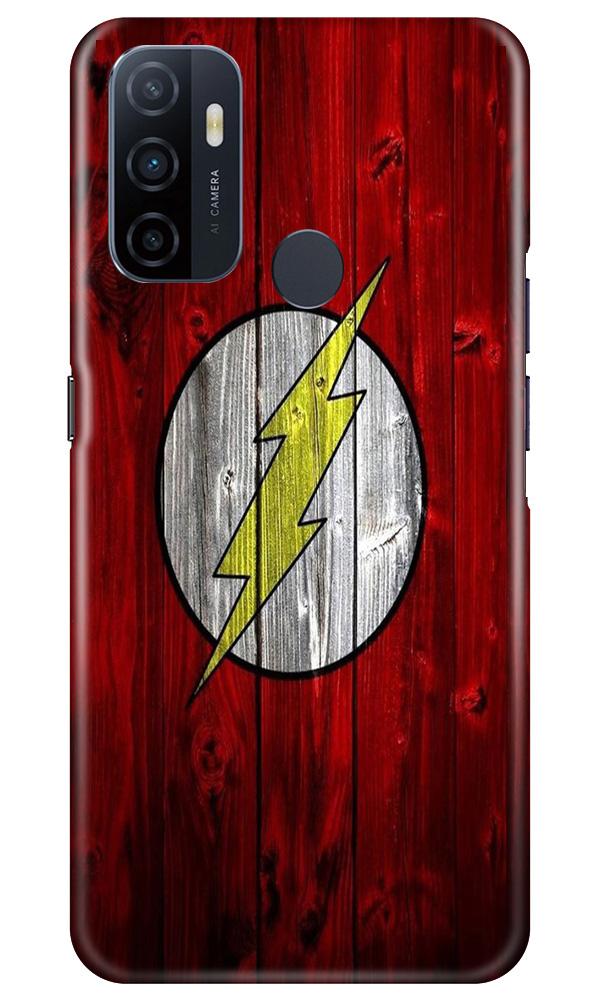 Flash Superhero Case for Oppo A53  (Design - 116)