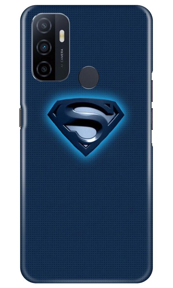 Superman Superhero Case for Oppo A53  (Design - 117)