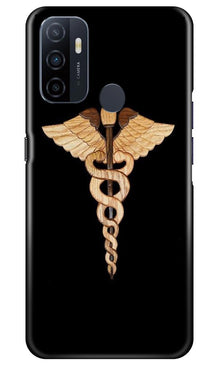 Doctor Logo Mobile Back Case for Oppo A53  (Design - 134)