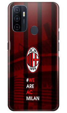 AC Milan Mobile Back Case for Oppo A33  (Design - 155)
