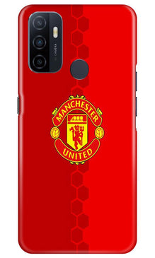 Manchester United Mobile Back Case for Oppo A53  (Design - 157)