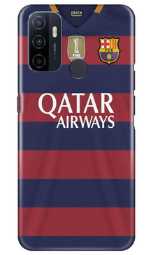 Qatar Airways Mobile Back Case for Oppo A53  (Design - 160)