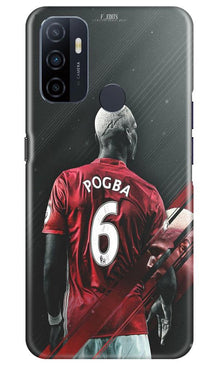 Pogba Mobile Back Case for Oppo A53  (Design - 167)