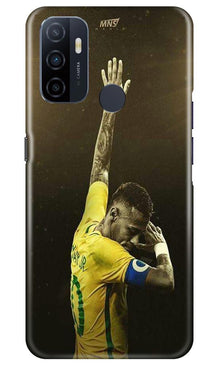 Neymar Jr Mobile Back Case for Oppo A53  (Design - 168)