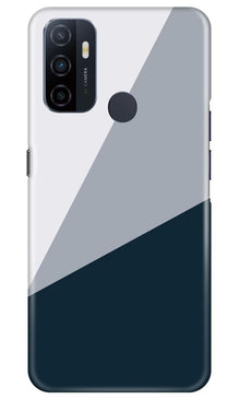 Blue Shade Mobile Back Case for Oppo A53 (Design - 182)