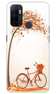 Bicycle Mobile Back Case for Oppo A53 (Design - 192)