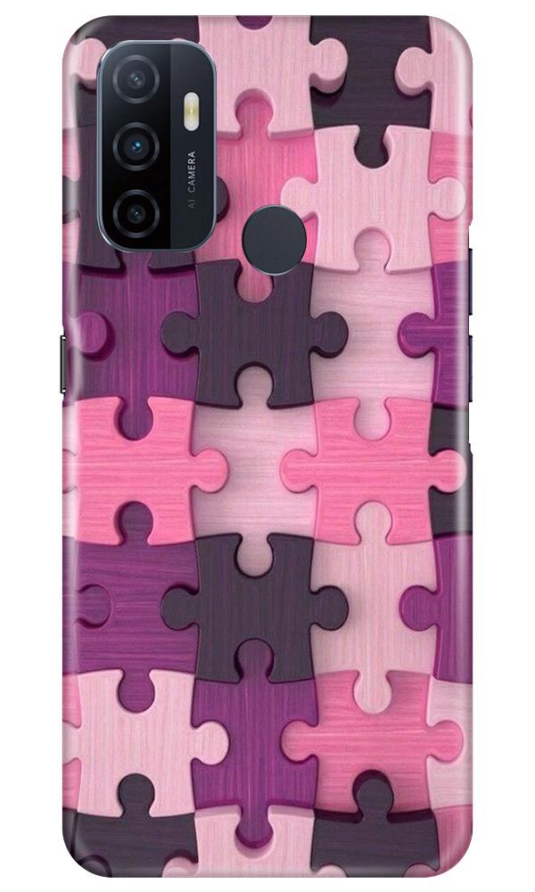 Puzzle Case for Oppo A53 (Design - 199)