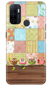 Owls Mobile Back Case for Oppo A53 (Design - 202)