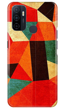 Modern Art Mobile Back Case for Oppo A53 (Design - 203)