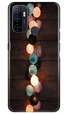 Party Lights Mobile Back Case for Oppo A53 (Design - 209)