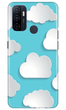 Clouds Mobile Back Case for Oppo A53 (Design - 210)