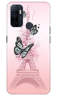 Eiffel Tower Mobile Back Case for Oppo A53 (Design - 211)