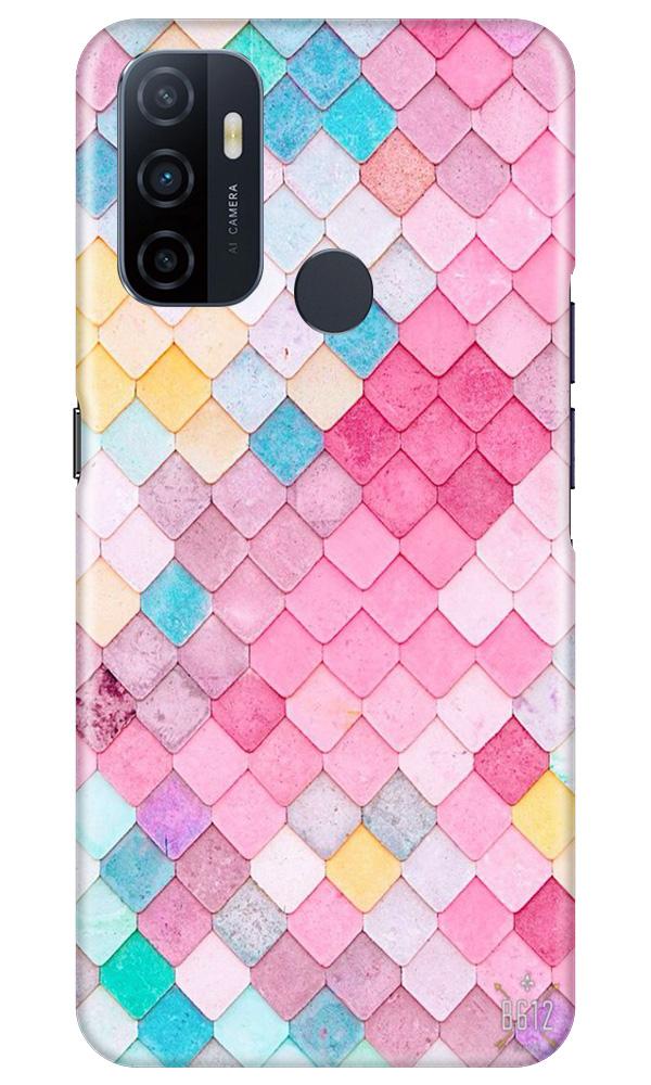 Pink Pattern Case for Oppo A53 (Design No. 215)
