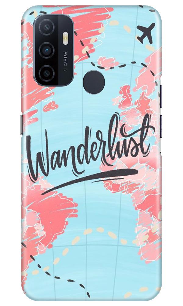 Wonderlust Travel Case for Oppo A53 (Design No. 223)