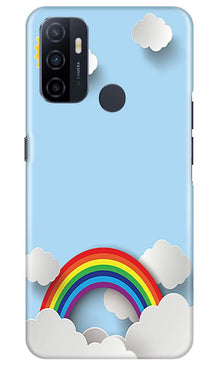 Rainbow Mobile Back Case for Oppo A53 (Design - 225)