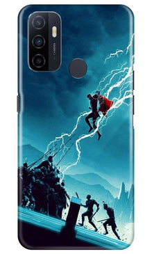 Thor Avengers Mobile Back Case for Oppo A53 (Design - 243)