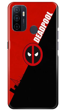 Deadpool Mobile Back Case for Oppo A53 (Design - 248)