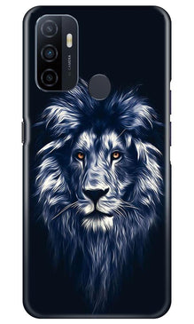 Lion Mobile Back Case for Oppo A53 (Design - 281)