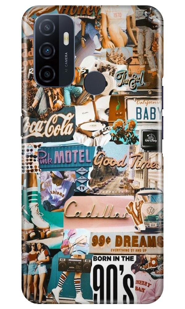 Vintage Design Case for Oppo A53 (Design No. 284)