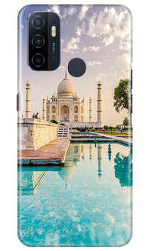 Taj Mahal Mobile Back Case for Oppo A53 (Design - 297)