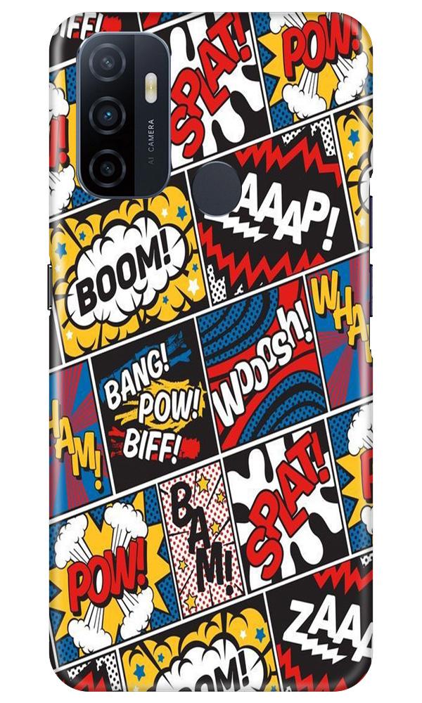 Boom Mobile Back Case for Oppo A53 (Design - 302)