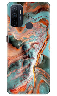 Marble Texture Mobile Back Case for Oppo A33 (Design - 309)