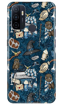 Magic Mobile Back Case for Oppo A53 (Design - 313)