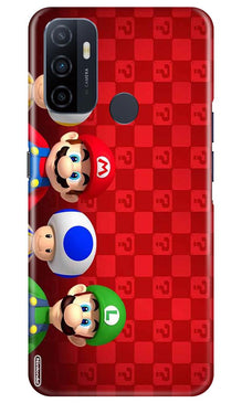 Mario Mobile Back Case for Oppo A53 (Design - 337)