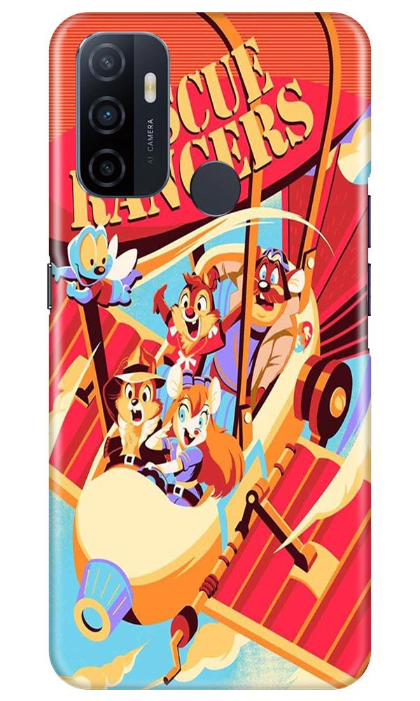 Rescue Rangers Mobile Back Case for Oppo A33 (Design - 341)