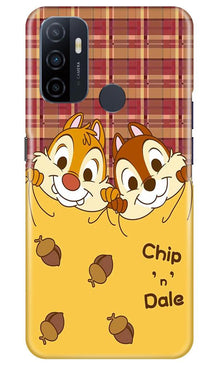 Chip n Dale Mobile Back Case for Oppo A53 (Design - 342)