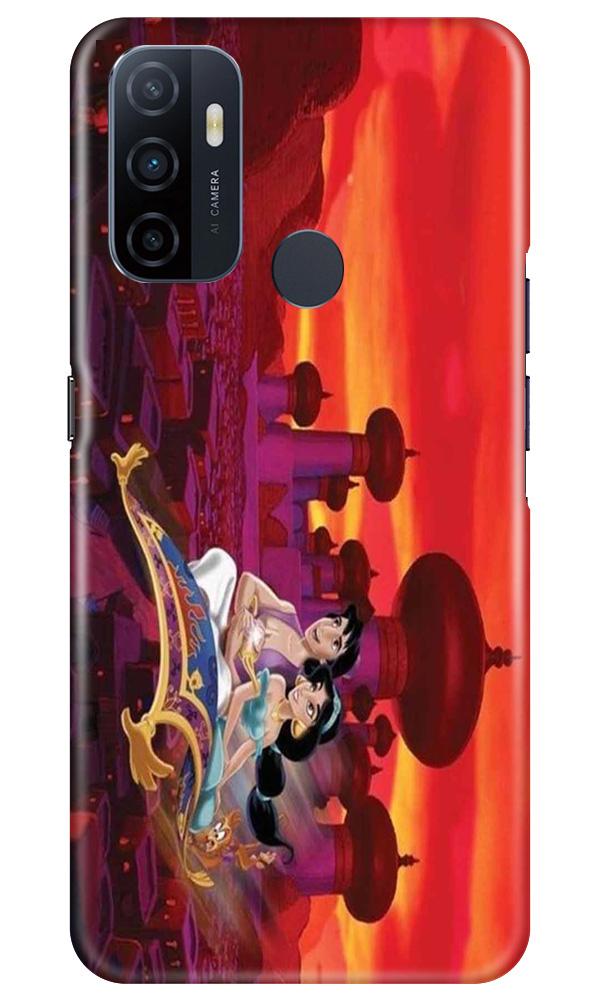 Aladdin Mobile Back Case for Oppo A53 (Design - 345)
