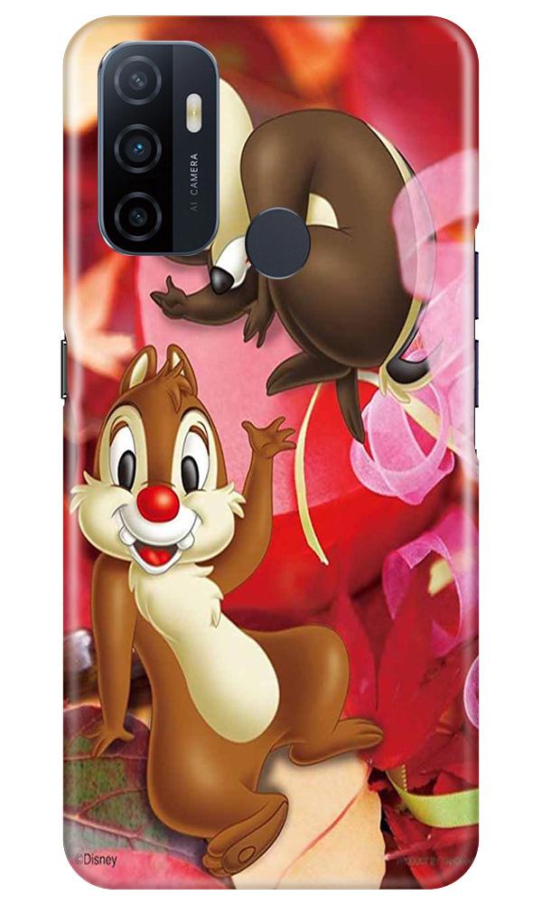 Chip n Dale Mobile Back Case for Oppo A53 (Design - 349)