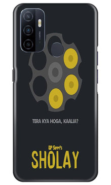 Sholay Mobile Back Case for Oppo A53 (Design - 356)