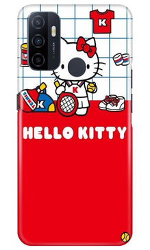 Hello Kitty Mobile Back Case for Oppo A33 (Design - 363)