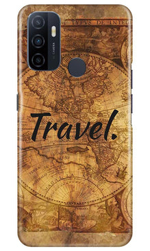 Travel Mobile Back Case for Oppo A53 (Design - 375)