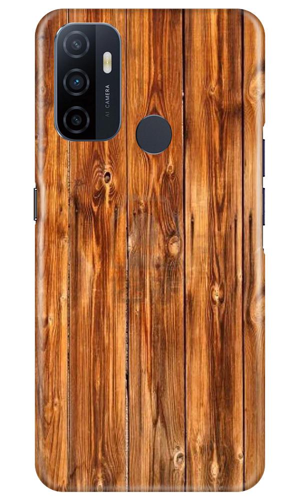 Wooden Texture Mobile Back Case for Oppo A33 (Design - 376)