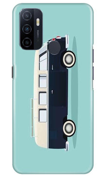 Travel Bus Mobile Back Case for Oppo A33 (Design - 379)