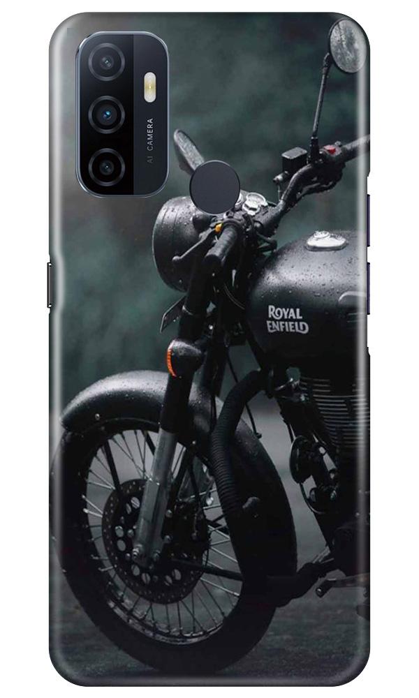 Royal Enfield Mobile Back Case for Oppo A53 (Design - 380)