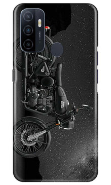 Royal Enfield Mobile Back Case for Oppo A53 (Design - 381)