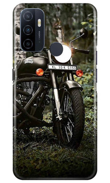 Royal Enfield Mobile Back Case for Oppo A33 (Design - 384)