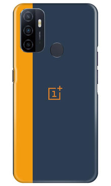 Oneplus Logo Mobile Back Case for Oppo A53 (Design - 395)