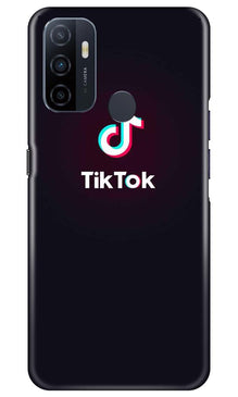 Tiktok Mobile Back Case for Oppo A53 (Design - 396)