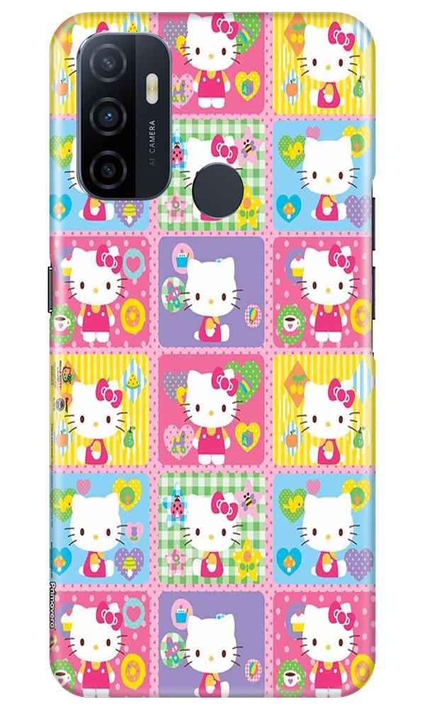Kitty Mobile Back Case for Oppo A53 (Design - 400)