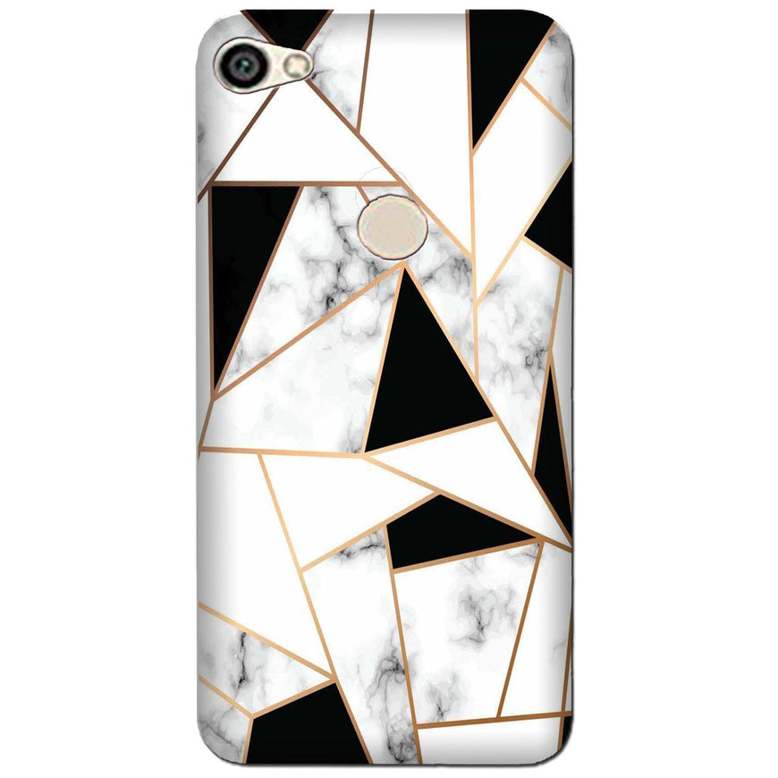 Marble Texture Mobile Back Case for Oppo A57 (Design - 322)