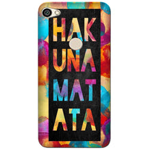 Hakuna Matata Mobile Back Case for Oppo A57 (Design - 323)
