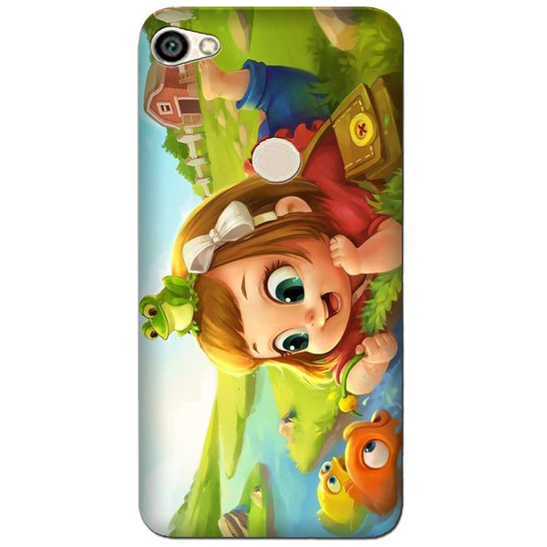 Baby Girl Mobile Back Case for Oppo A57 (Design - 339)