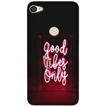 Good Vibes Only Mobile Back Case for Oppo A57 (Design - 354)