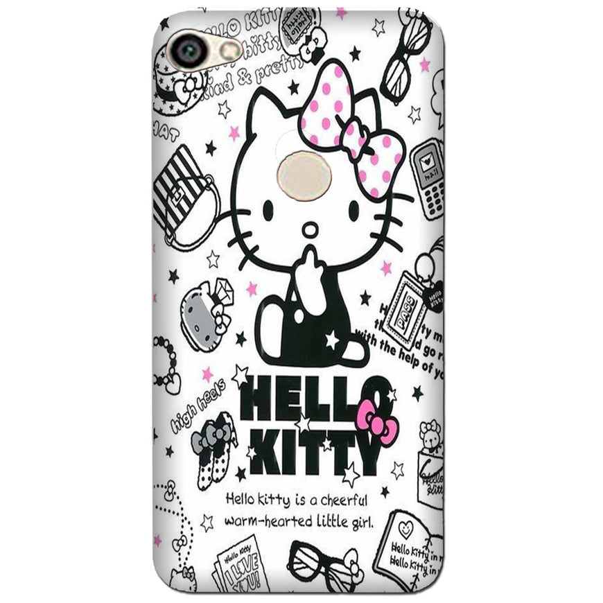 Hello Kitty Mobile Back Case for Oppo A57 (Design - 361)