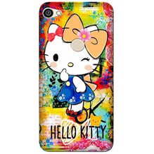 Hello Kitty Mobile Back Case for Oppo A57 (Design - 362)